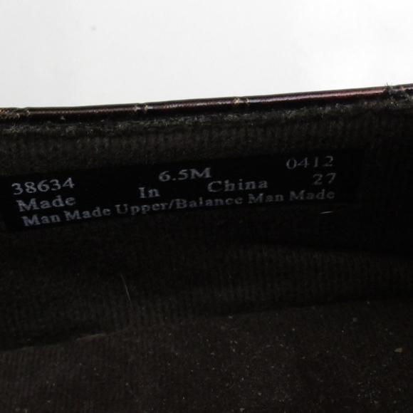 Clarks Bendables Patent Croc Embossed Loafers Shoes 38634 - Picture 3 of 14